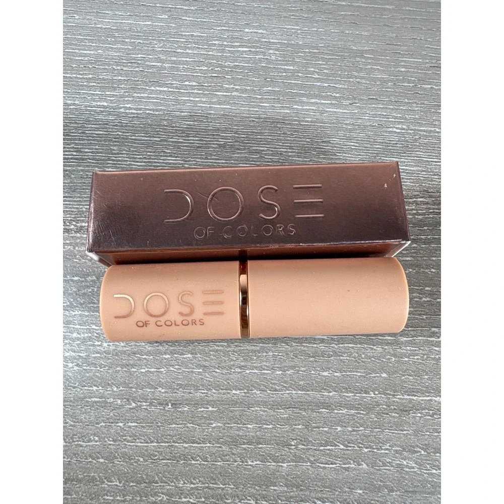 Dose of Colors x Desi x Katy Lustre Lux Lipstick No Shade Nude Limited Edition
